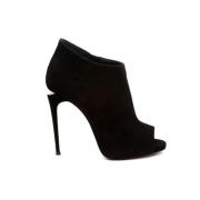 Giuseppe Zanotti Svarta Tronchetto stövlar Black, Dam