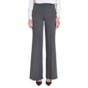 Rinascimento Sidoficka Scuba Crepe Palazzo Byxor Gray, Dam