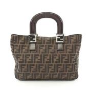 Fendi Vintage Pre-owned Canvas fendi-vskor Brown, Dam