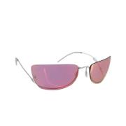 Chanel Vintage Pre-owned Metall solglasgon Pink, Dam