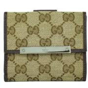 Gucci Vintage Pre-owned Canvas plnbcker Beige, Dam