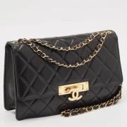 Chanel Vintage Pre-owned Laeder chanel-vskor Black, Dam