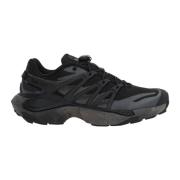 Salomon Svarta Mesh Sneakers med Gummidetaljer Black, Dam