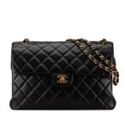 Chanel Vintage Pre-owned Laeder axelremsvskor Black, Dam