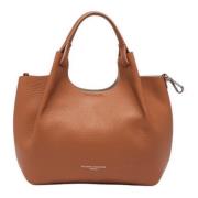 Gianni Chiarini Brun läderbubbelväska Brown, Dam