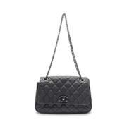 Chanel Vintage Pre-owned Laeder crossbodyvskor Black, Dam