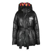 Dsquared2 Stiligt Polyester ytterplagg Black, Dam