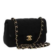 Chanel Vintage Pre-owned Bomull chanel-vskor Black, Dam