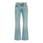 Balmain Jeans med utsvängda ben Blue, Dam