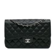 Chanel Vintage Pre-owned Laeder chanel-vskor Black, Dam