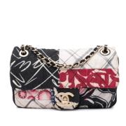 Chanel Vintage Pre-owned Nylon axelremsvskor Multicolor, Dam