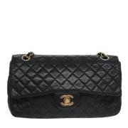 Chanel Vintage Pre-owned Laeder chanel-vskor Black, Dam