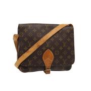 Louis Vuitton Vintage Pre-owned Canvas louis-vuitton-vskor Brown, Dam