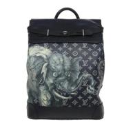 Louis Vuitton Vintage Pre-owned Canvas louis-vuitton-vskor Black, Dam