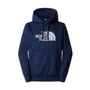 The North Face Broderad logohoodie - Blå Blue, Herr