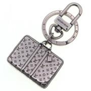 Louis Vuitton Vintage Pre-owned Metall nyckelhllare Gray, Dam