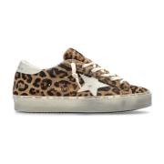 Golden Goose Sneakers Hi Star Classic Med Lista Brown, Dam