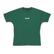 Disclaimer Grön Logo Tee Oversize Passform Bomull Green, Herr