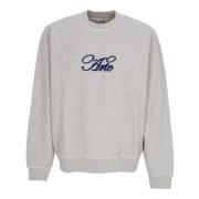 Arte Antwerp Logo Crewneck Sweatshirt Grå Gray, Herr