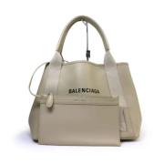 Balenciaga Vintage Pre-owned Tyg handvskor Beige, Unisex