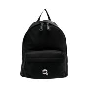 Karl Lagerfeld Backpacks Black, Dam