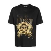 Just Cavalli T-Shirts Black, Herr