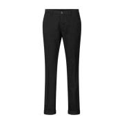 Mason's Bekväma bomulls chino byxor Black, Herr