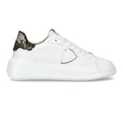 Philippe Model Sneakers Tres Temple Tennis White, Dam