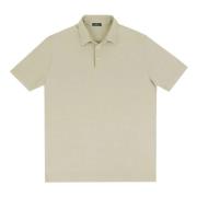 Zanone Klassisk Polo Tröja Z1936 Beige, Herr