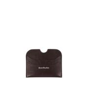 Acne Studios Brun Läderkorthållare Brown, Herr