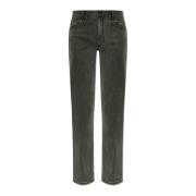 Emporio Armani Straight leg jeans Gray, Herr