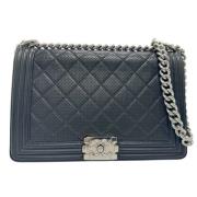 Chanel Vintage Pre-owned Laeder chanel-vskor Black, Dam