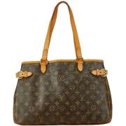 Louis Vuitton Vintage Pre-owned Canvas handvskor Brown, Dam