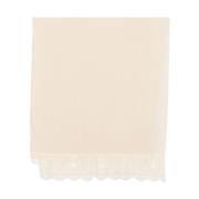 Blugirl Vit Wraparound Halsduk Beige, Dam