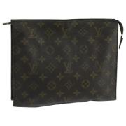 Louis Vuitton Vintage Pre-owned Canvas louis-vuitton-vskor Brown, Dam