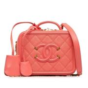 Chanel Vintage Pre-owned Laeder handvskor Pink, Dam