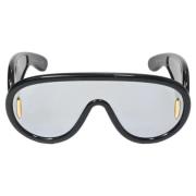 Loewe Pre-owned Pre-owned Acetat solglasgon Black, Dam