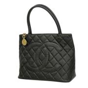 Chanel Vintage Pre-owned Laeder chanel-vskor Black, Dam