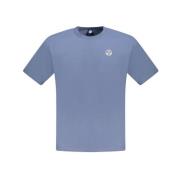 North Sails Blå Bomull T-shirt Blue, Herr