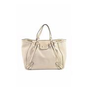 Ermanno Scervino Firenze Axelväska Polyester Polyuretan Beige, Dam