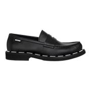 Moschino Stiliga herrloafers Black, Herr