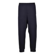 Emporio Armani Casual Bomullsblandning Stretchbyxor Blue, Herr