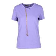 Elisabetta Franchi Tshirt Purple, Dam