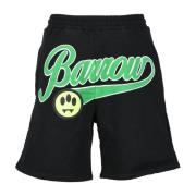 Barrow Bomull Bermuda Shorts Black, Herr