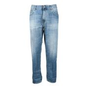 Dondup Straight Jeans Blue, Herr