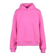 Calvin Klein Jeans Stilfull bomullsblandad sweatshirt Pink, Dam