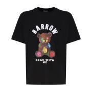 Barrow Stiliga T-shirts och Polos Black, Herr