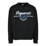 Dsquared2 Sweatshirt Black, Herr