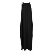 Max Mara Dam Strandkläder Klänning Viskos Elastan Black, Dam