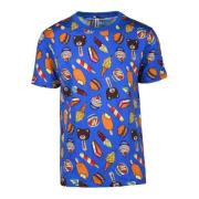 Moschino Tshirt Multicolor, Herr